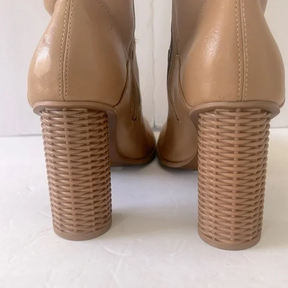 Franco Sarto Vintage Nostalgia L-Cindy Tall Knee High Boots Camel Size 10 NWT - Picture 6 of 8